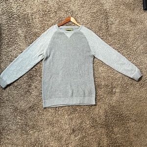 Large Gray Knitted Men’s Sweater